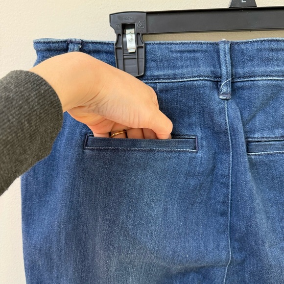 J. Jill Full Leg Crop Denim Jeans - Picture 6 of 11